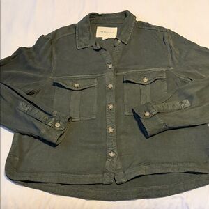 Aeropostale Olive Green Button up Shirt